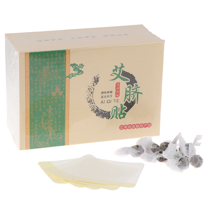 30Pcs Moxibustion Moxa Navel Sticker Warm Uterus And Stomach Health Care For Female Moxa Paster