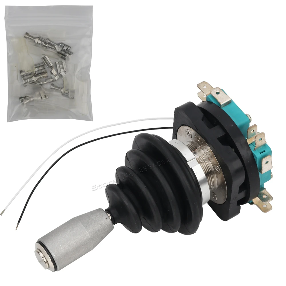 AC DC 250 V/125 V 30 мм джойстик с кнопочный переключатель мгновенного 4 позиции фиксации Однорычажный перекрестный переключатель HKF4-11A-4