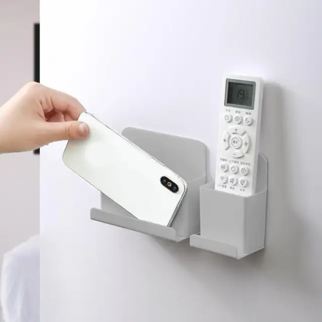 Telefondugó Fali Függő Tartó Légkondicionáló Tv Távirányító Tároló Állvány Doboz Modern Háztartás Kényelmes Dekoráció - Image 4