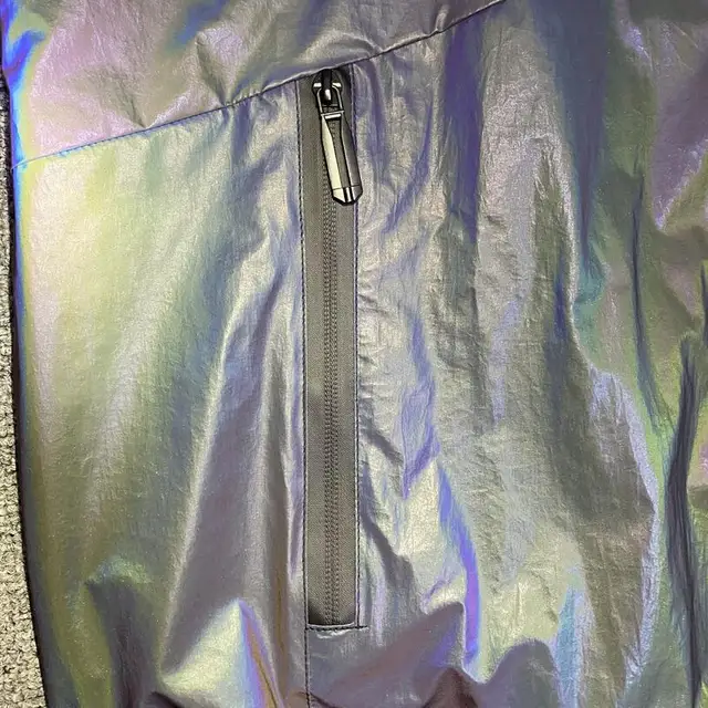 Hooded Holographic Reflective Jacket 18