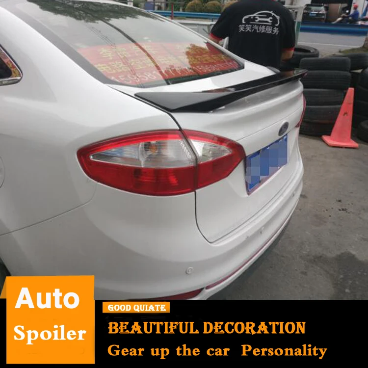 Спойлер для заднего крыла автомобиля Ford Fiesta 2009 2013 высококачественный спойлер из