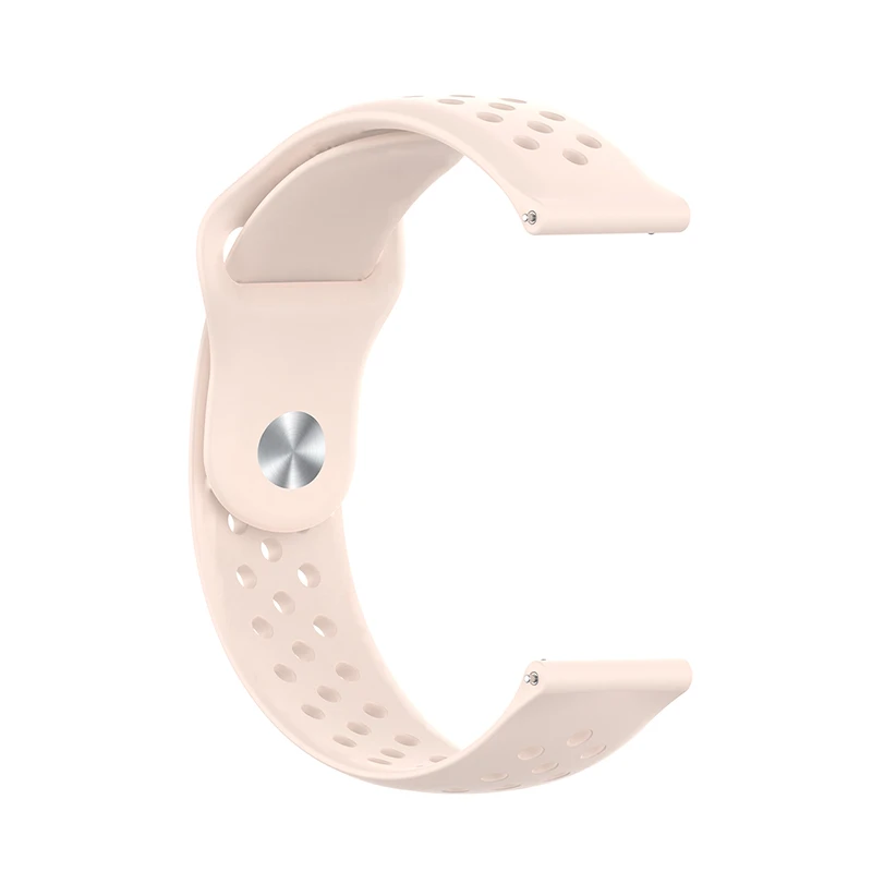 20mm 22mm silicone strap for Samsung Galaxy Watch 46mm 42mm Gear S2 S3 sport replacement bracelet bands for Active 2 40mm 44mm