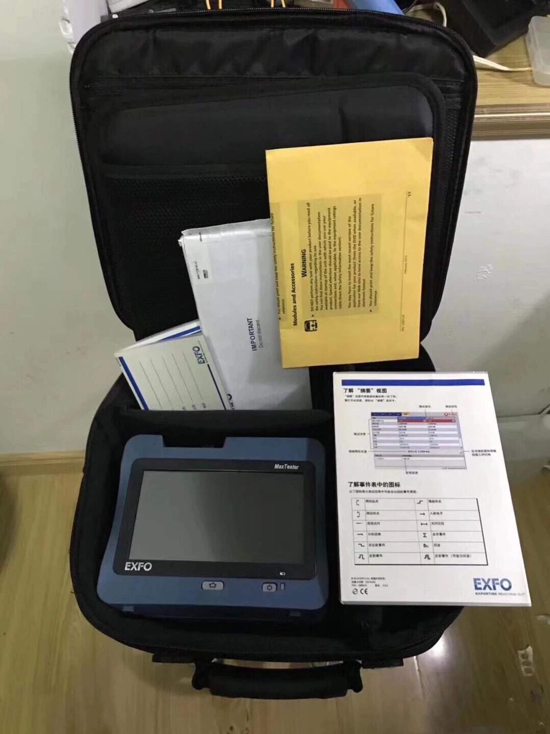 Рисунок 4 - Оригинальный EXFO MAX-730B-M2 MAXTESTER PON/метро OTDR