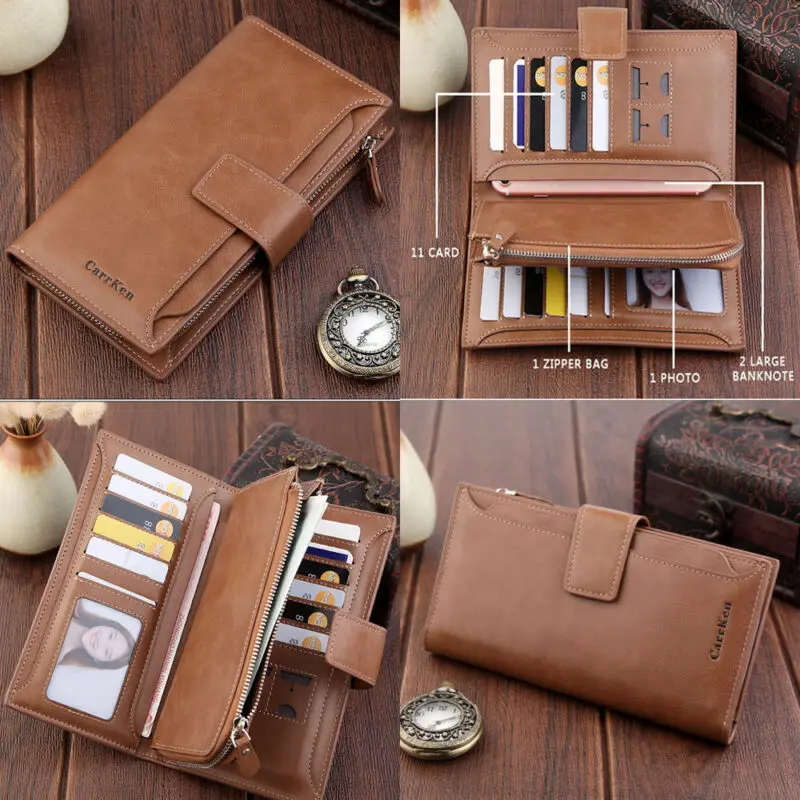 

New Fashion Lady Women Leather Clutch Wallet Long Card Holder Case Purse Handbag