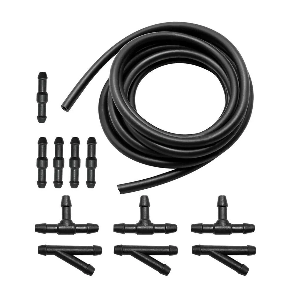 2M Омыватель лобового стекла автомобилей HoseConnector Kit T-Piece Tube разделитель труб Connector
