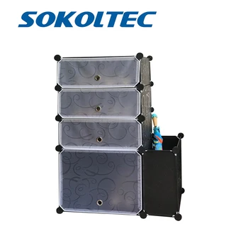 

Fast Dispatch shoe rack hanger bookshelf bedroom furniture layered plastic wardrobe closet clothing organizer cube storage