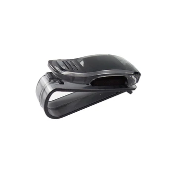 

New 1pcs Car Sun Visor Glasses Sunglasses Ticket Receipt Card Clip Storage Holder Clamp Collection Sunglasses Card Clip