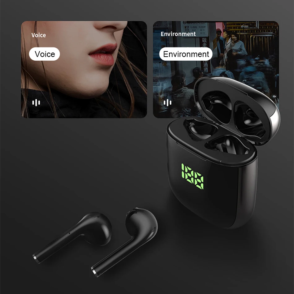 Oppselve Bluetooth 5 0 Earphones TWS Wireless Blutooth Earpieces for iPhone Huawei P40 Sports Earbuds Gaming Headsets For Phone