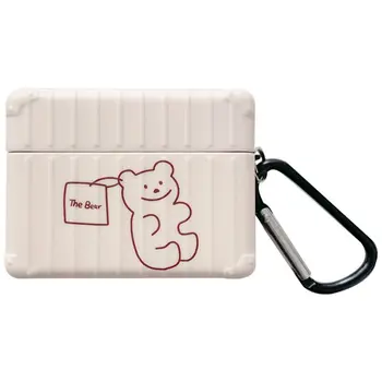 

Silicone Case Little Bear Suitcase for Airpods Pro TWS Bluetooth Earphone