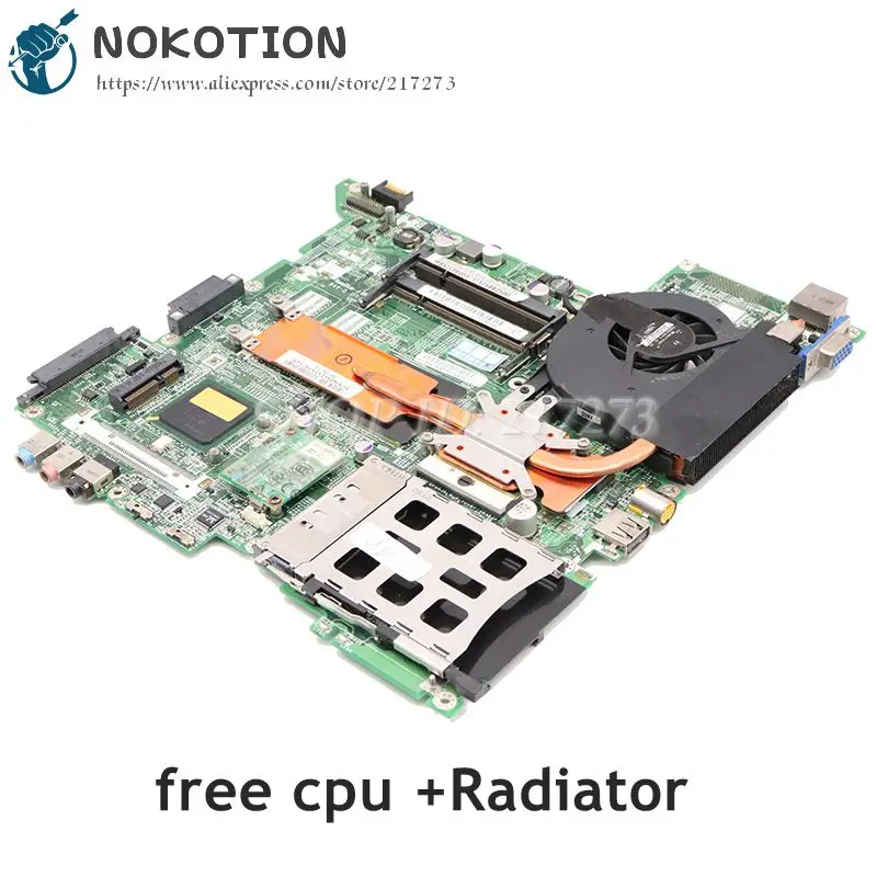 NOKOTION для acer aspire 3680 материнская плата для ноутбука HD GMA DDR2 SATA HDD Бесплатный процессор MBAZL06003 MB. Azl06003 DA0ZR1MB6E0 DA0ZR1MB6D1