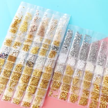 Разноцветные стразы MORDDA для ногтей, 1 упаковка, 3D кристаллы для украшения ногтей, дизайн «сделай сам», маникюрные бриллианты