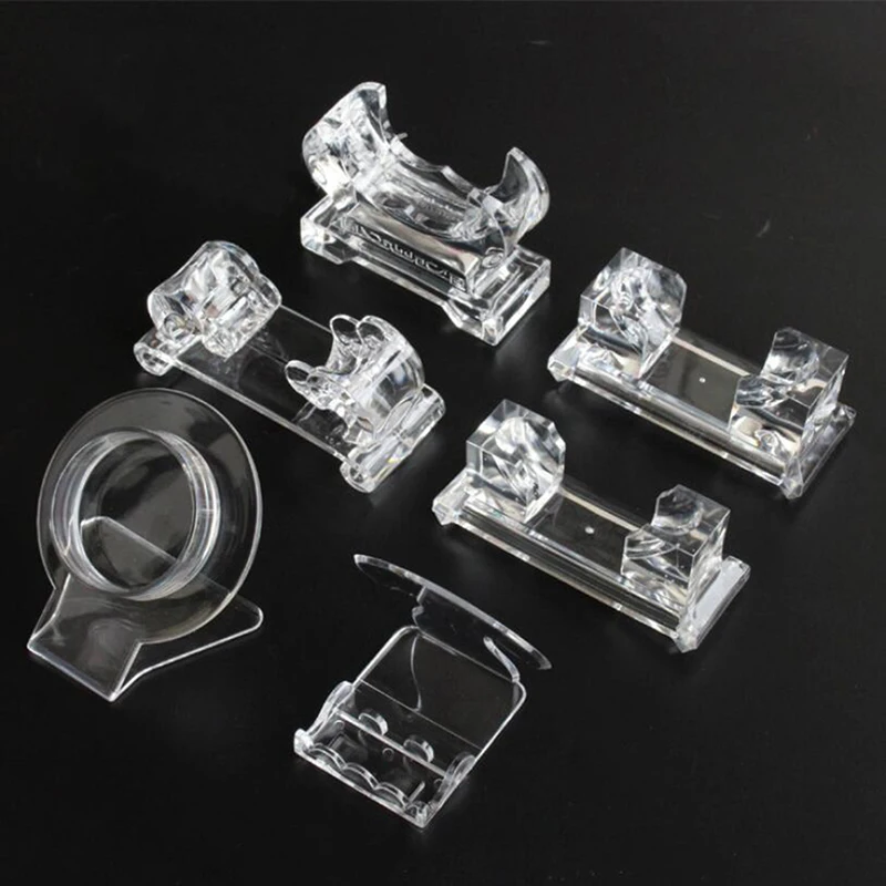 Acrylic Bracelet Display Collar Stand Holder Clear Jewelry Bracelet