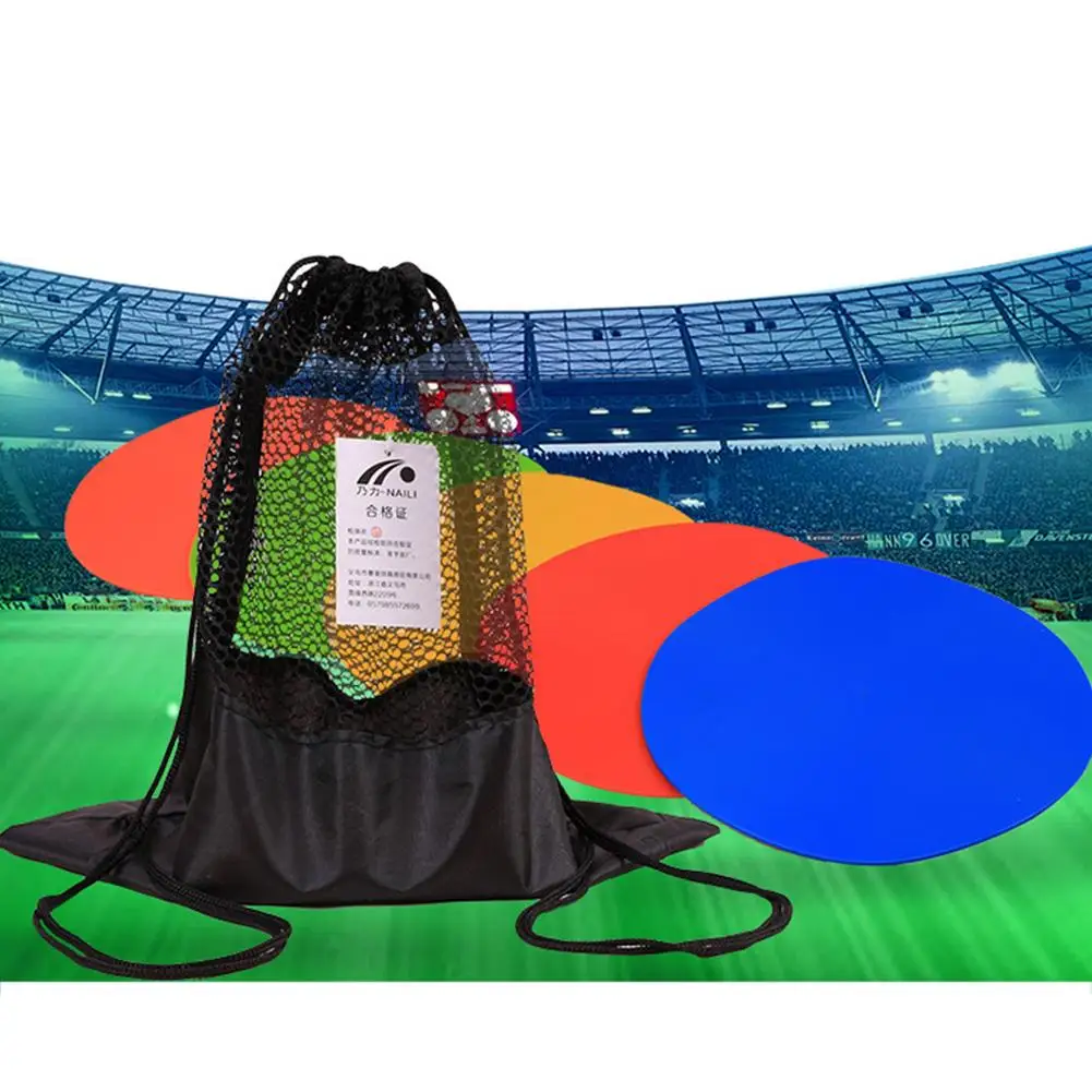 Mark Plates Football Training Equipment Soft PVC Sport Exercise Traffic Plate Team Sports Athletes Physical Pads | Спорт и