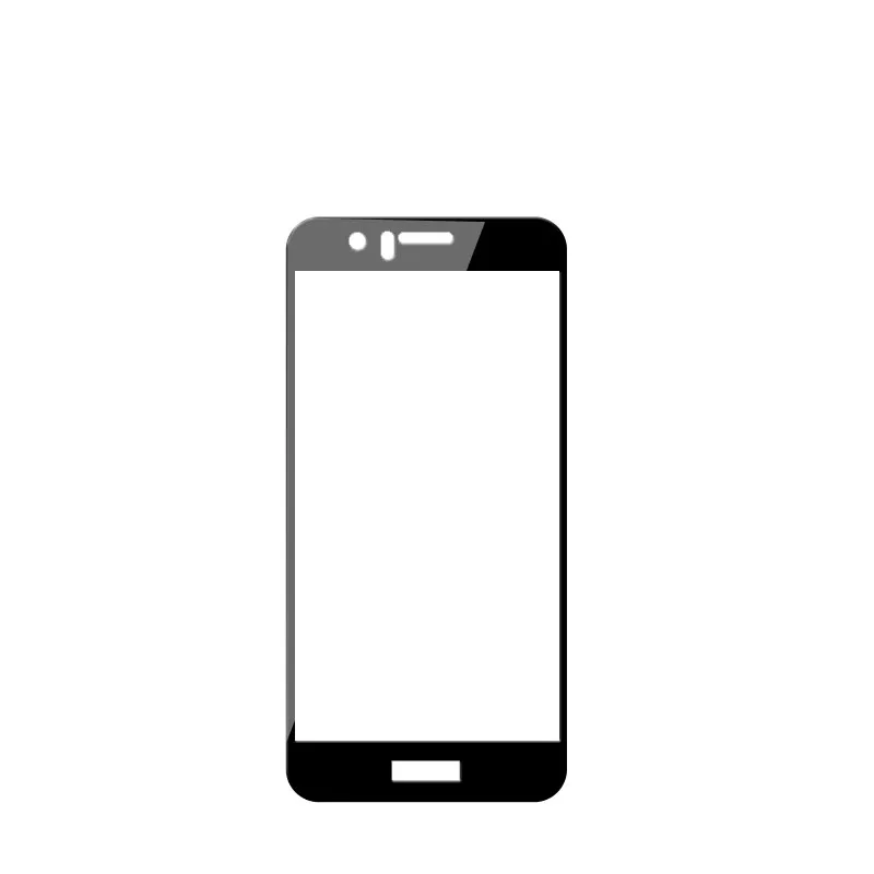 Черный 2 шт закаленное стекло для huawei Honor 8 Полное Покрытие 2.5D Защитная пленка для экрана закаленное стекло для huawei Honor 8 - Цвет: Черный