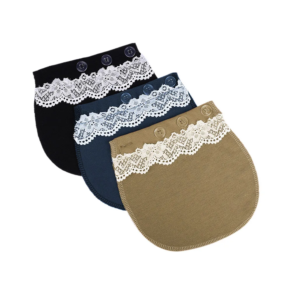 Maternity Pregnancy Waistband Belt Soft Adjustable Elastic Pants Lengthening Waist Extenders Button Mother Loose Pants Belt