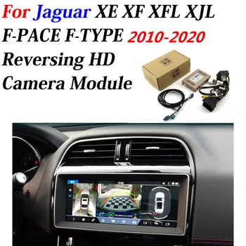 

Car Front Bakcup Rear camera For Jaguar XE XF XFL XJL F-PACE F-TYPE 2010-2020 Interface Reverse Backup Camera Decoder Accesories