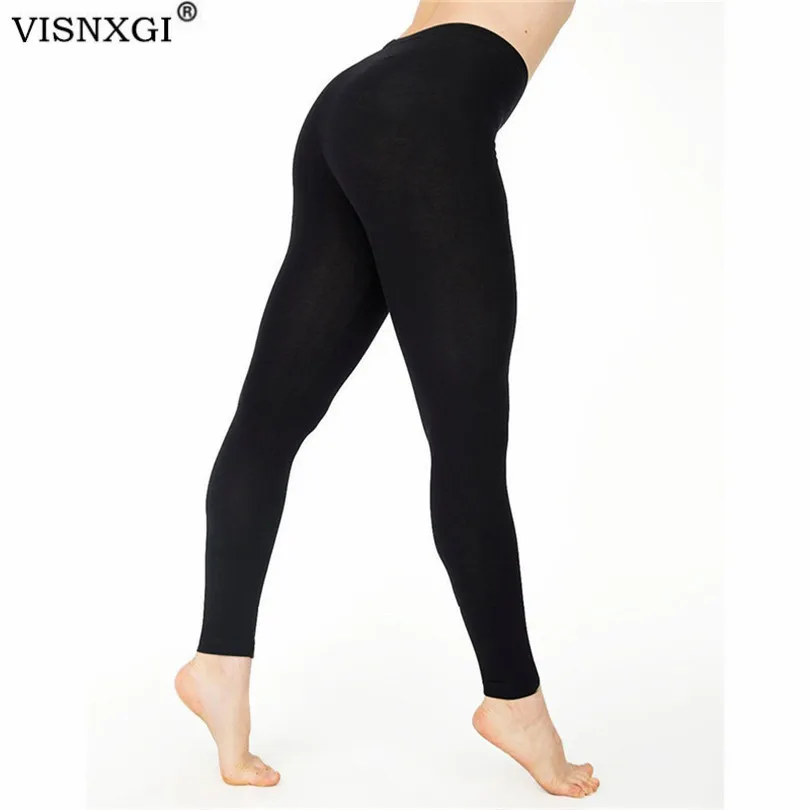 VISNXGI-mallas deportivas para mujer, mallas deportivas de cintura alta, de realce, color negro puro, cuadrícula de rayas de entrenamiento, Leggings elásticos transpirables de dibujos animados