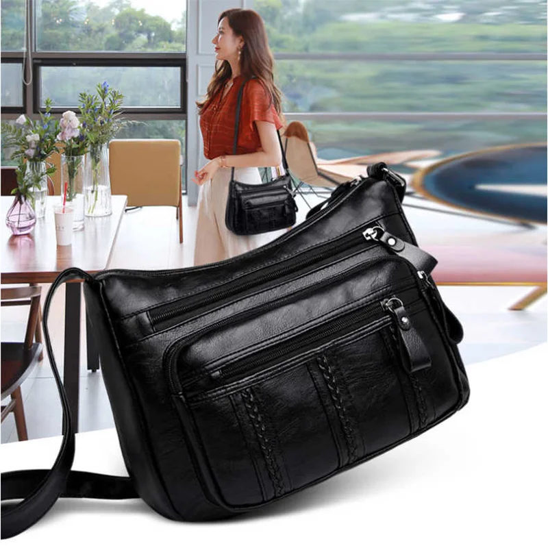 

2020 New Middle-aged Female Bag Joker Atmosphere Fashion Female Single Shoulder Bag His Mother-in-law Bags Inclined Shoulder Bag