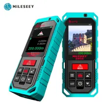 Mileseey Outdoor Laser Distanc Meter With 4x Zoom Laser Measurement Distance With Bluetooth Digital Laser Distance Meter