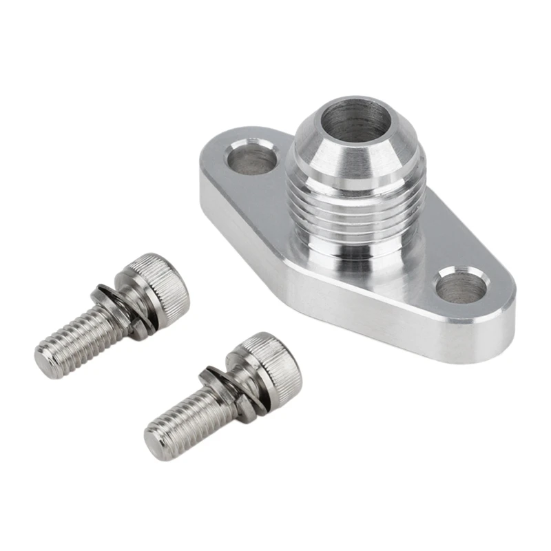 

Billet Alumimum Turbo Oil Return Flange 8 an for KKK K03 K04 Hitachi HT12