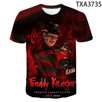 

2020 Summer Short Sleeve Cool Freddy Krueger 3D Printed T Shirt Men Women Children Fashion Streetwear Boy Girl Kids Tops Tee