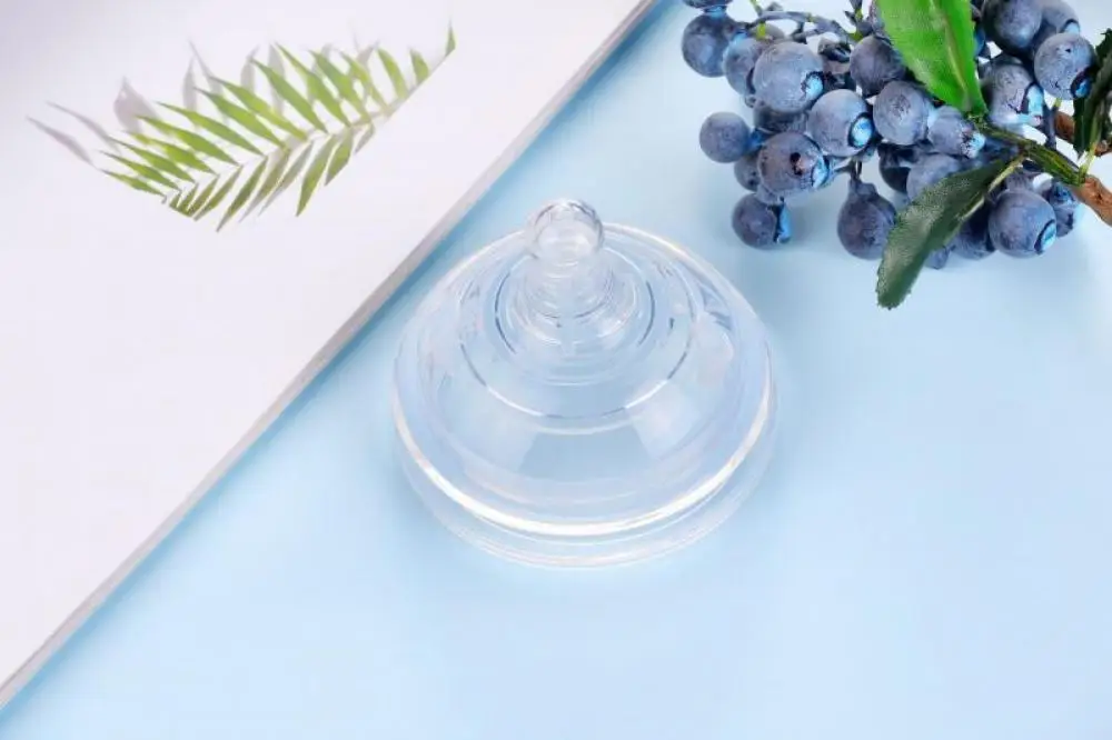 Wholesale Baby Newborns Soft Safety Liquid Pacifier Wide Mouth Silicone Pacifier Large Caliber Full Silicone Pacifier Boxed