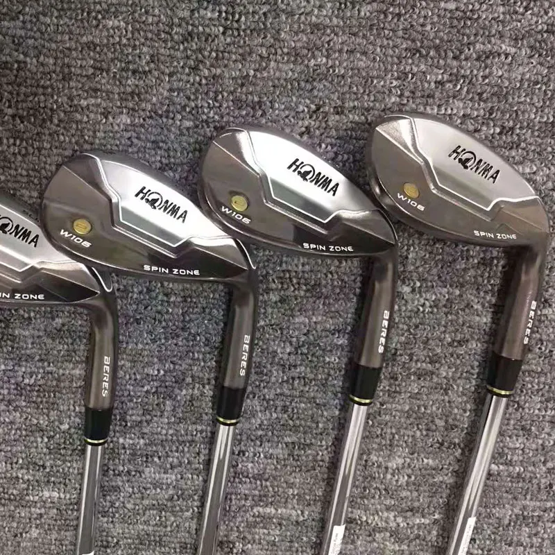 Мужские клюшки для гольфа HONMA W106 с клиновидным стержнем 50 52 54 56 58 60 в стиле лофт со