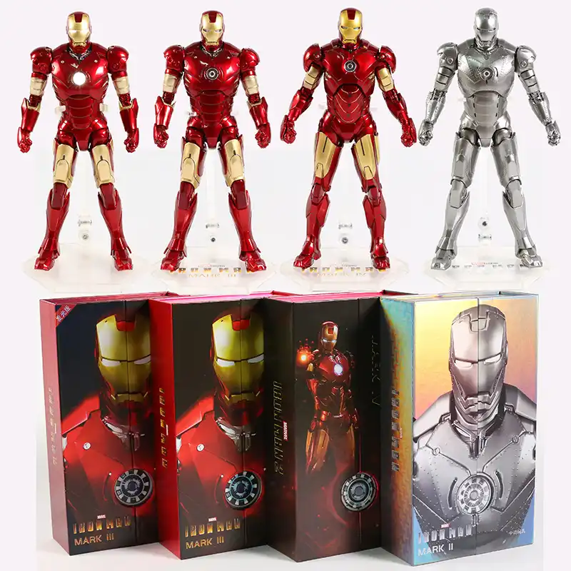 アイアンマンmk3 Mk2ムービーアクションフィギュアマークiii 3 2復讐アイアンマントニー スターク伝説おもちゃ人形モデル Null Aliexpress