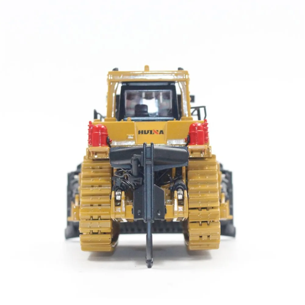 HUINA TOYS 1700 1:50 литой под давлением тяжелый бульдозер инженерный грузовик статическая модель гусеничный колесный бульдозер детские игрушки подарок