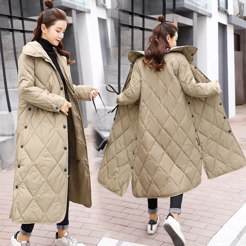 

Cotton-padded Clothes Women's Mid-length Winter 2019 New Style Winter Korean-style Loose-Fit down Jacket Cotton-padded Clothes F