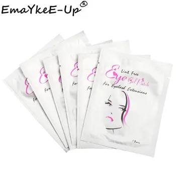 

50/100 Pairs/Lot Hot Eyelash Extension Eye Pads Eye Patches For Eyelash Lash Paper Patch Eye Tips Sticker Wraps