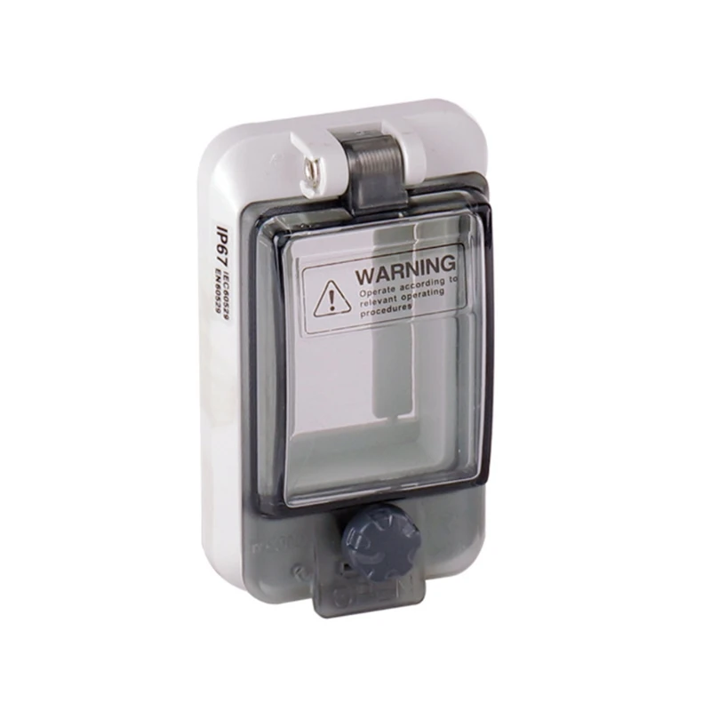 

12/13/16/16/18/2/3/4/5/6/8Ways Circuit Breaker Transparent IP67 Waterproof Box N84C