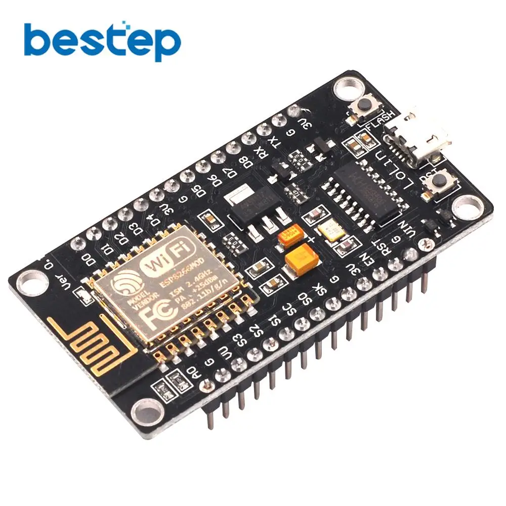 Модуль ESP8266 NodeMcu v3 Lua с Wi Fi беспроводная плата CH340 для разработки Интернет вещей антенной PCB и портом USB