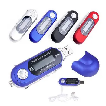 

Portable Walkman Mini USB Flash MP3 Player LCD Screen Support Flash 32GB TF/SD Card Slot Digital MP3 Music Players