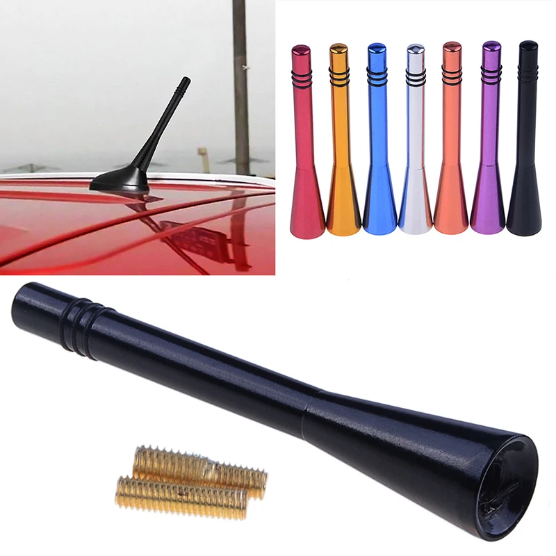 Universal8CMCarRoofDecorativeAntennaShortStubbyAluminiumAerial
