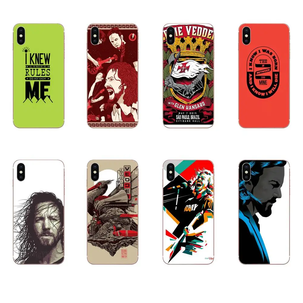 Чехлы для сотовых телефонов huawei P7 P8 P9 P10 P20 P30 Lite Mini Plus Pro Y9 Prime P Smart Z 2018 2019 Rock Eddie Vedder