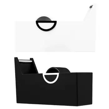 

2pcs Grafting Eyelash Cutter Practical Portable Adhesive Tape Holder Extension Tape Cutter Eyelash Tape Dispenser for Home Salon