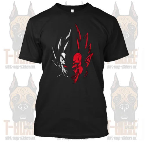 Новый dragon z ball Z Vegeta/Great Ape футболка/Playera Super DBZ Goku SSGSS мультяшная Футболка Мужская