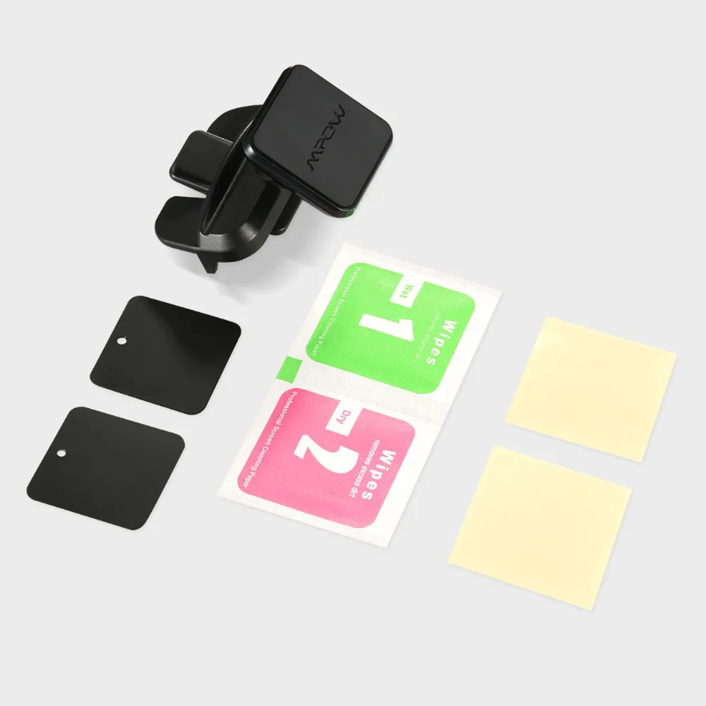 Mpow 098A Universal CD Slot Car Mount Stand Easy Installation Car Phone Holder 360 Degree Rotatable Magnetic GPS Holder For Car (7)