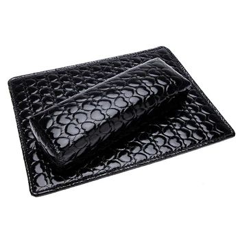 

Soft Hand Cushion Pillow And Pad Rest Nail Art Arm Rest Holder Manicure Nail Art Accessories PU Leather