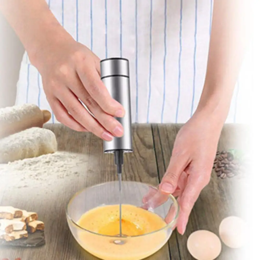 

Electric Milk Frother Automatic Handheld Foam Maker for Egg Latte Cappuccino Hot Chocolate Matcha Home Kitchen Coffee Tool