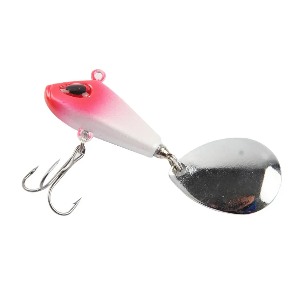VIB Spoon Fishing Lure Fishing Tackle Pin Crankbait Vibration Spinner Sink Bait