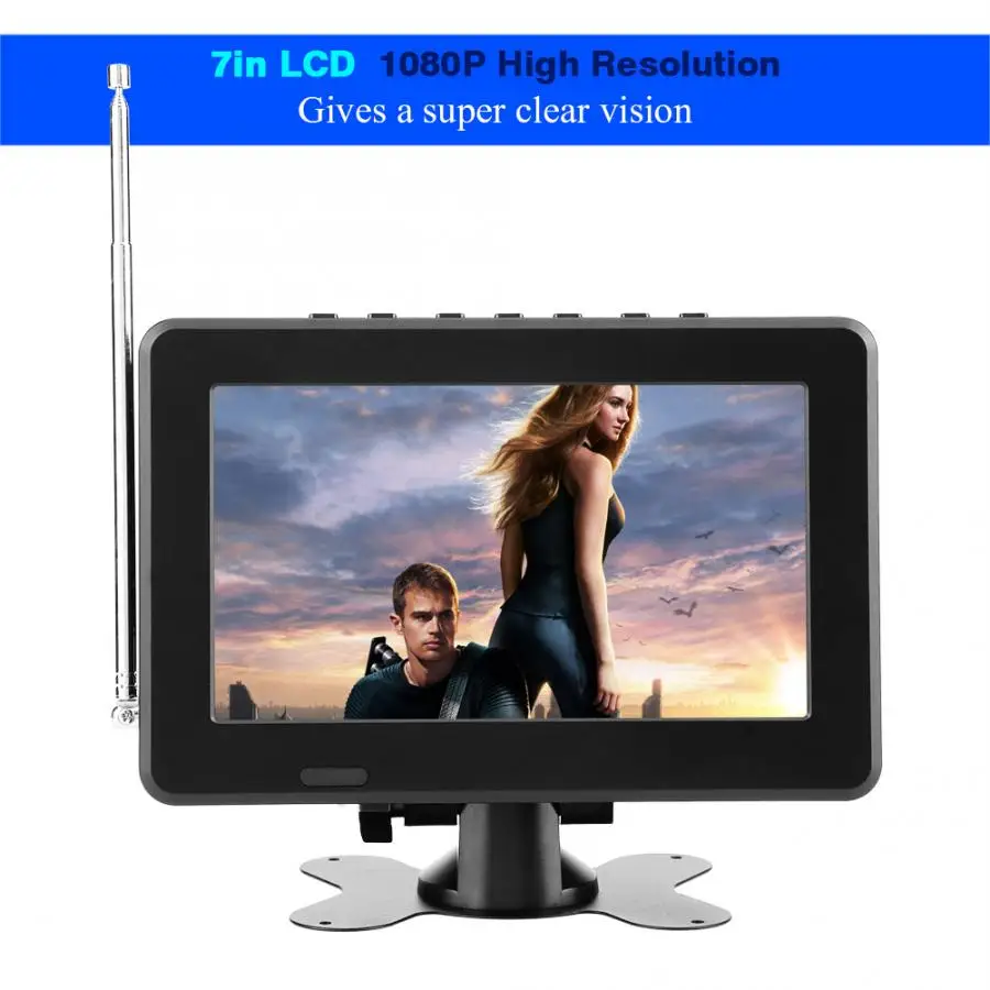 

10 inch HD 1080P Tv Portatil Digital Led Televisions Fm Radio Stereo High Sensitivity Leadstar Atsc Car Television Lcd Tv new