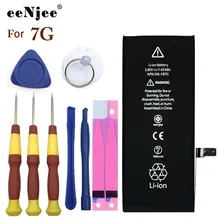 100% New Original Phone Battery For Apple iPhone 7 With Free Tools Kit Real 7G High Capacity Replacement 0 Cycle