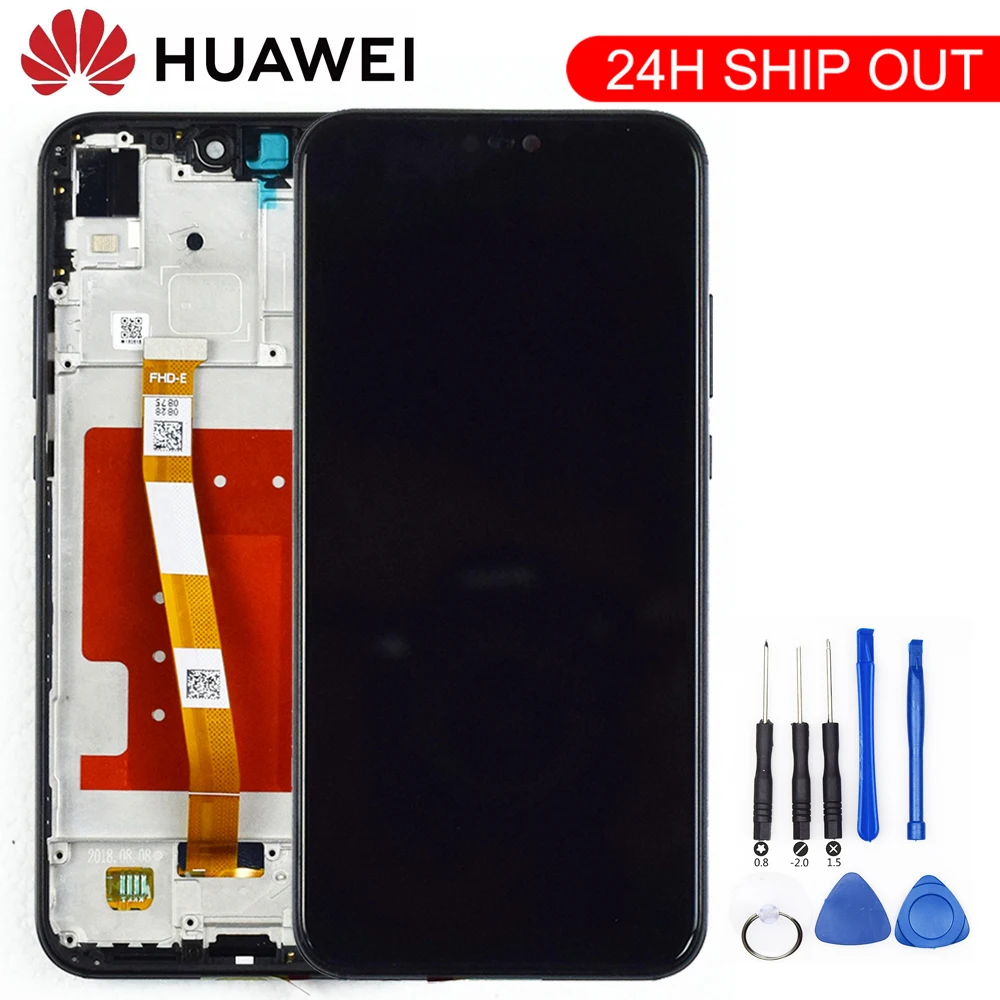 Оригинальный ЖК-дисплей 2280*1080 с рамкой для HUAWEI P20 Lite экран ANE-LX1 Nova 3e | Мобильные