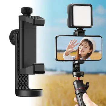 

Ulanzi ST-17 360° Universal Horizontal and vertical Shooting Phone Mount Holder Clamp Clip With Cold Shoe 1/4'' Tripod Mount