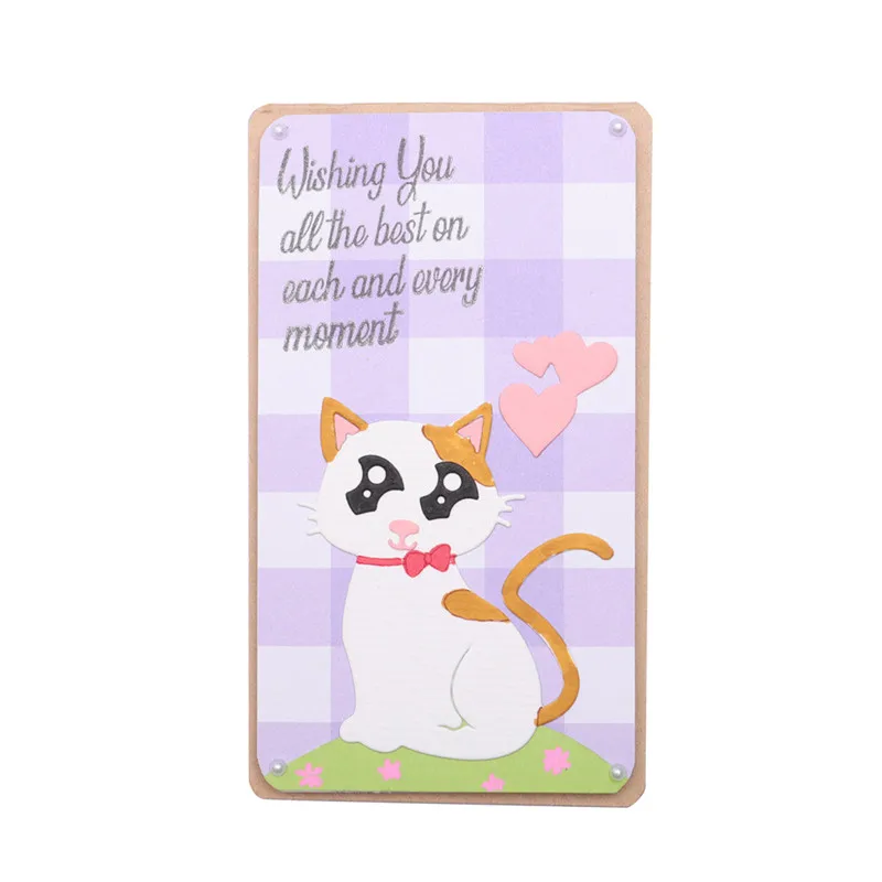

Eastshape Cat Animal Dies Heart Metal Cutting Dies for Card Making Scrapbooking Embossing Cuts Album Craft New 2019 for Dies