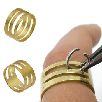 

1/2Pcs Brass Jump Ring Opener Closing Tool Finger DIY Jewelry Making Finding Tool