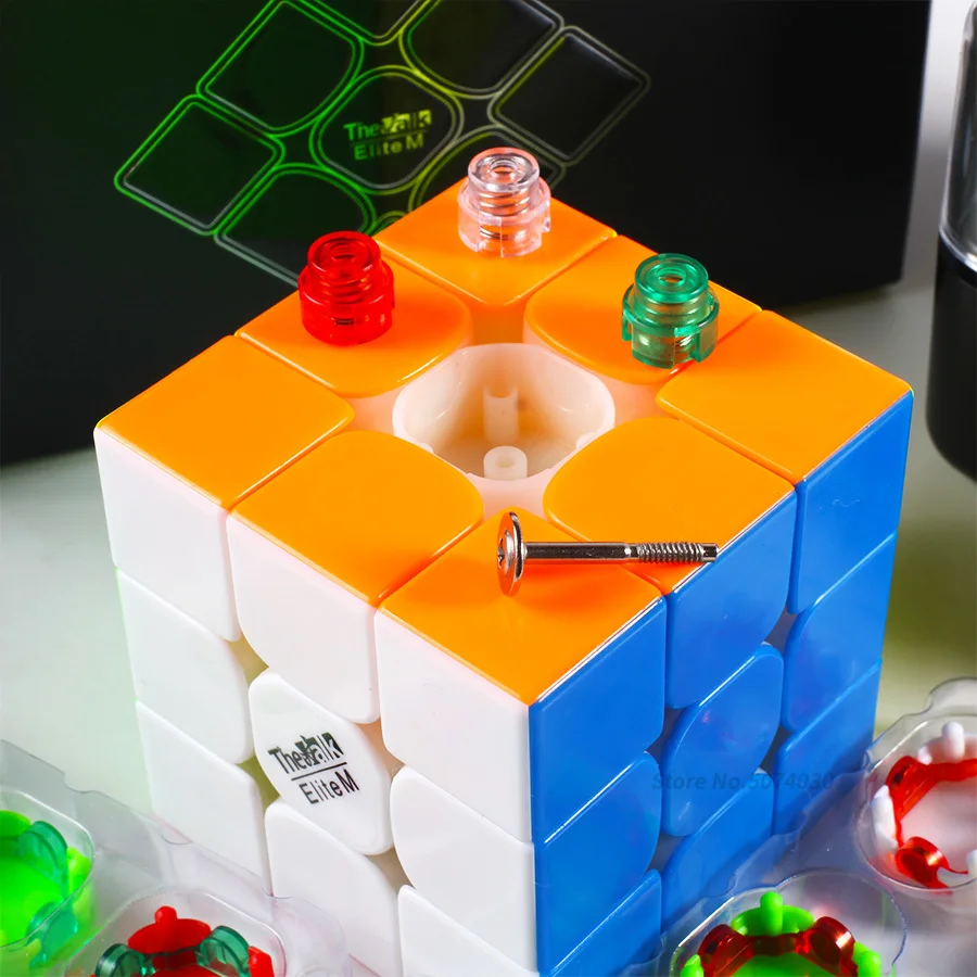 Valk3 Elite M Магнитный куб 3х3х3 без наклеек магниты Магическая скоростная головоломка куб профессиональный Mofangge Valk 3 Elite M