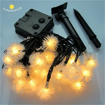 

Solar Power LED Snowball String Fairy Lights 7.5M 50LEDS Christmas Waterproof Lamp for Indoor Outdoor Holiday Garden Decoration